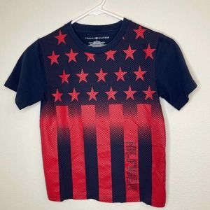 Tommy Hilfilger T-shirt Kids Sz 7 slightly used